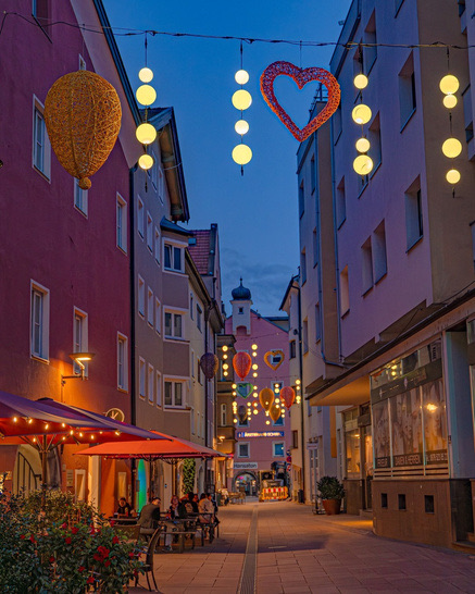 Sommerüberspannung in der Altstadt
